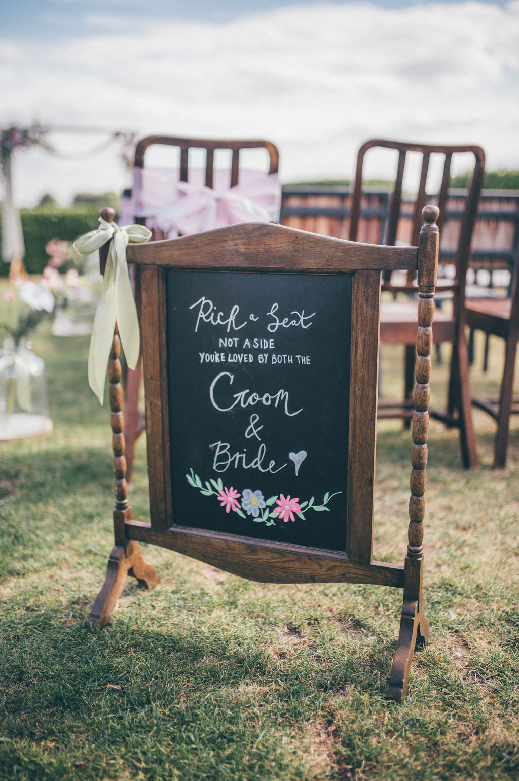 Full venue transformation with vintage styling